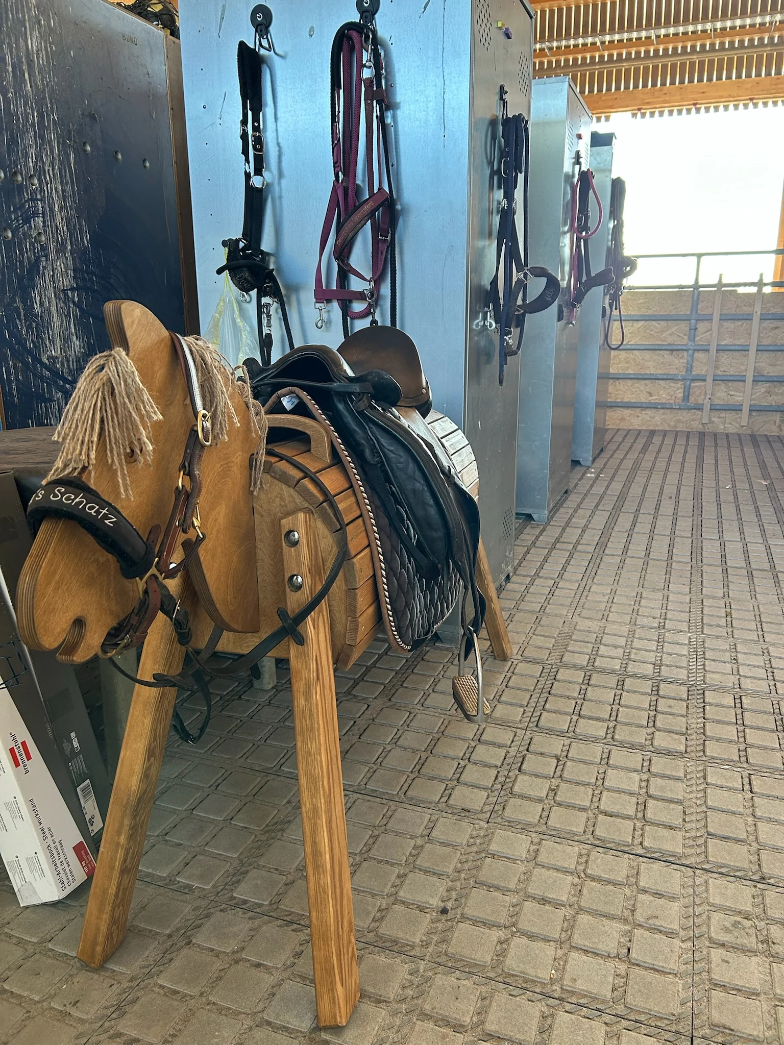 Kinderfreundliche Sattelkammer