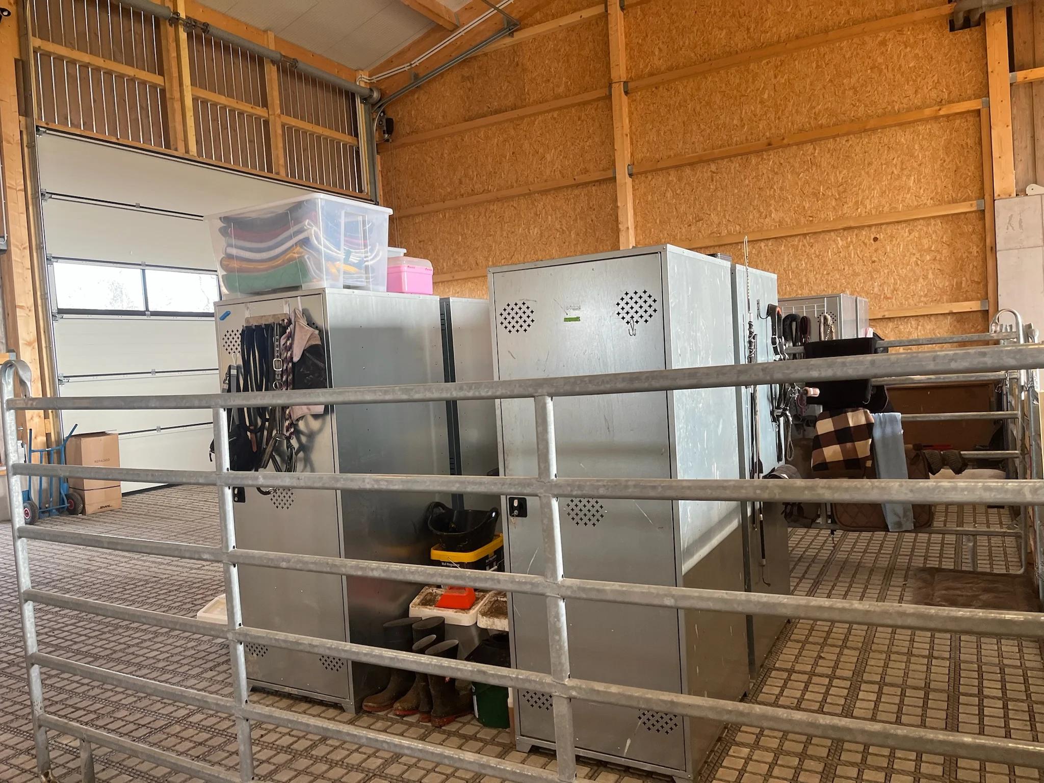 Persönliche Spinde für Einsteller